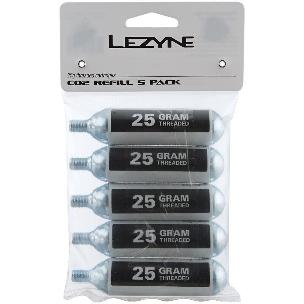 25 Gram Co2 5 Pack - Silver