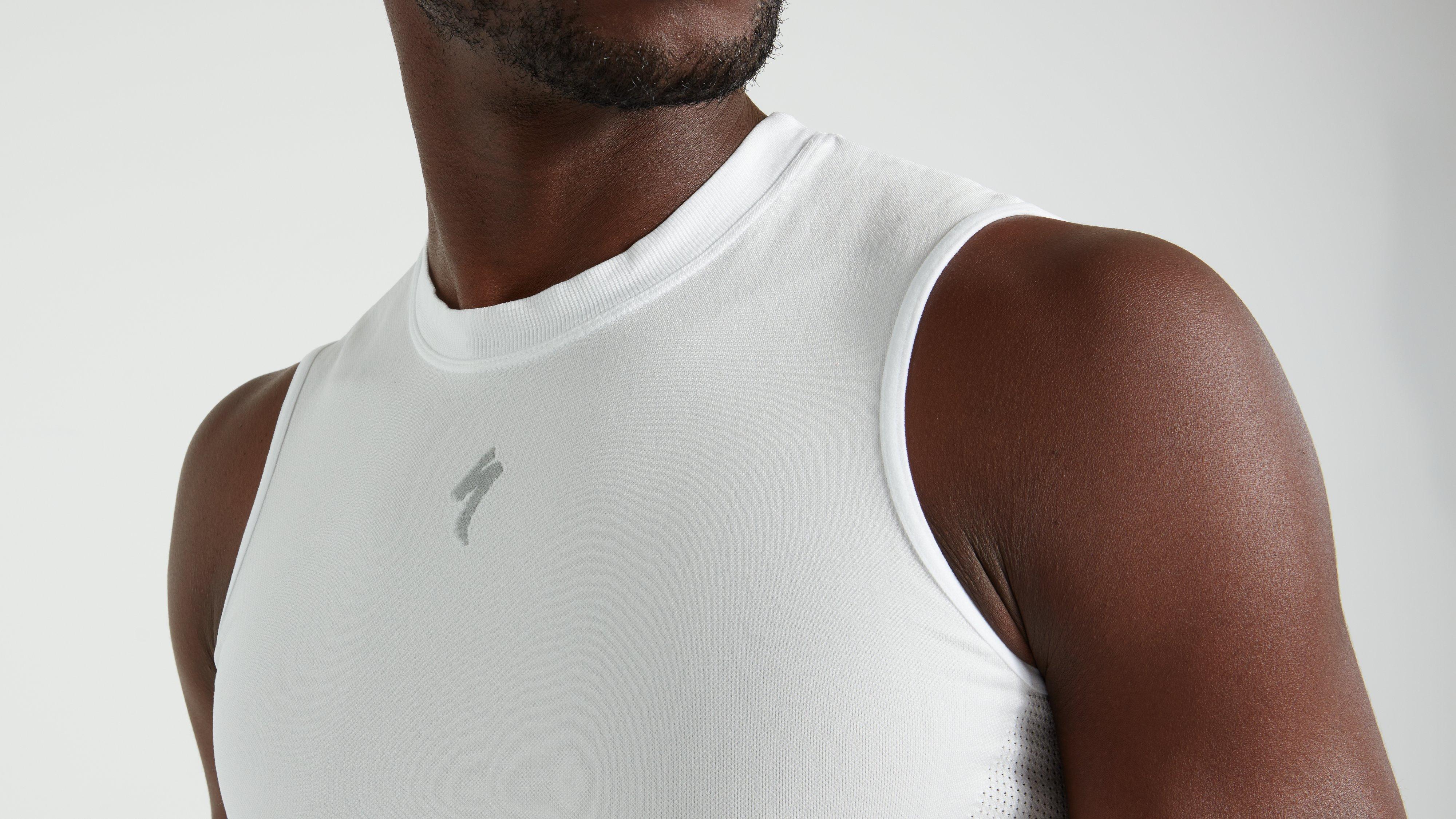 Men's Seamless Light Sleeveless Base Layer