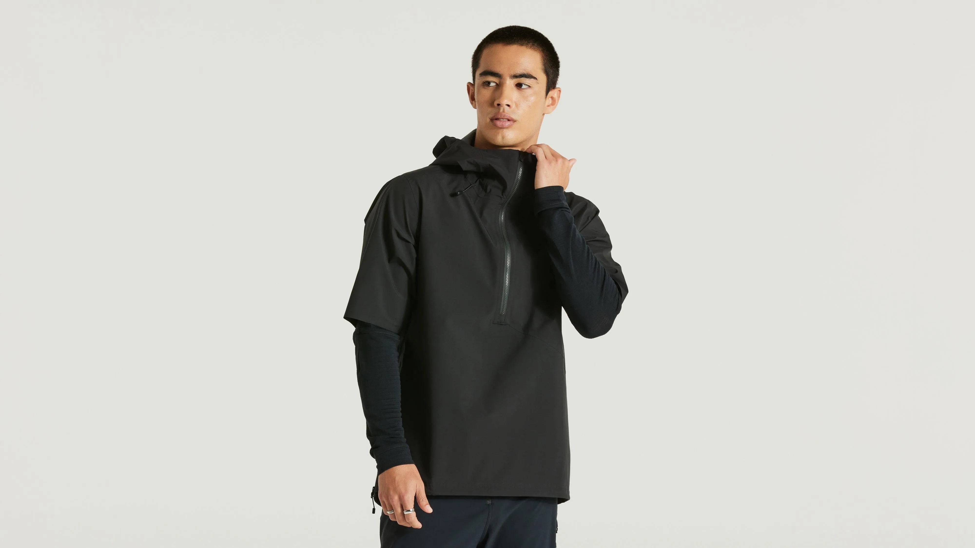 Trail Short Sleeve Rain Anorak