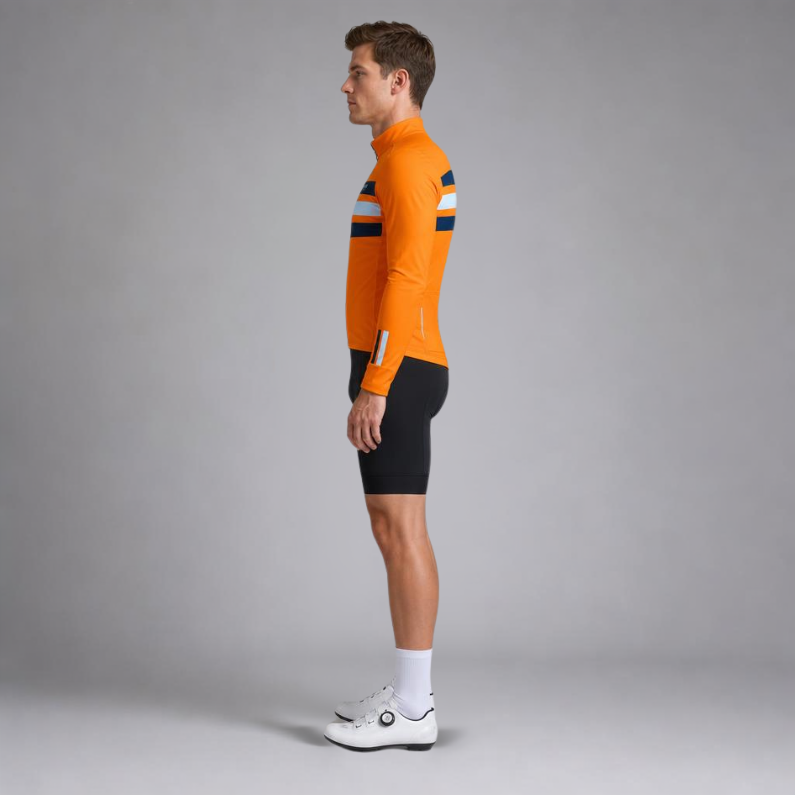 Men's Pro LS Thermal Jacket in Bright Orange