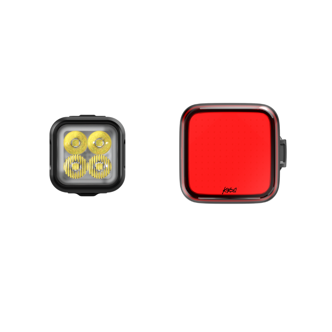 Blinder 1000 & Blinder Square Bike Light Set | 1000 / 100 Lumens