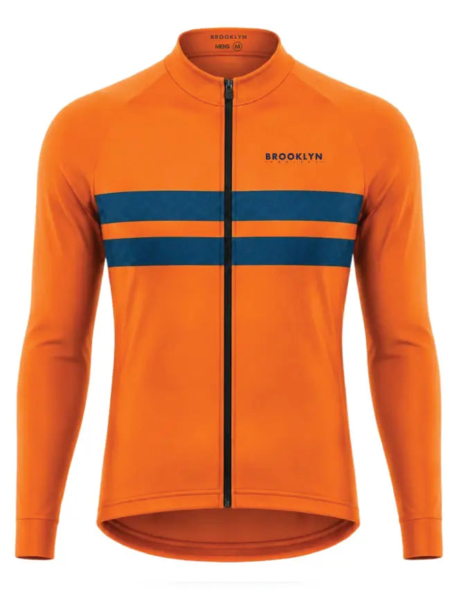 Men's Pro LS Thermal Jacket in Burnt Orange