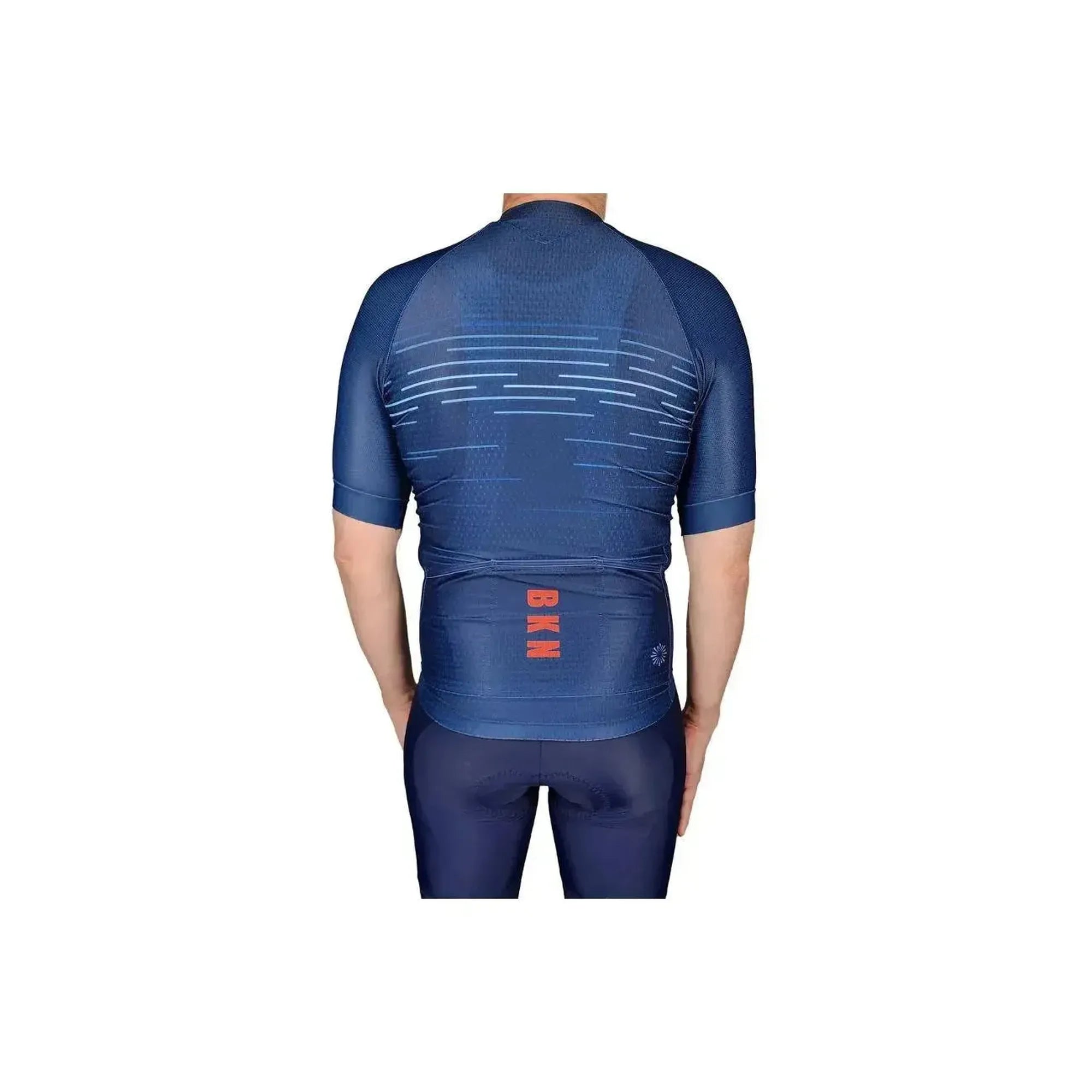 Pro Jersey Pinstripe in Navy-Jerseys-bikeNOW