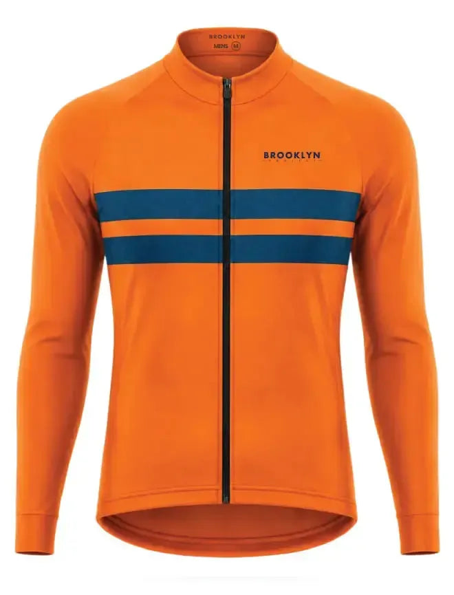 Men's Pro LS Thermal Jacket in Burnt Orange