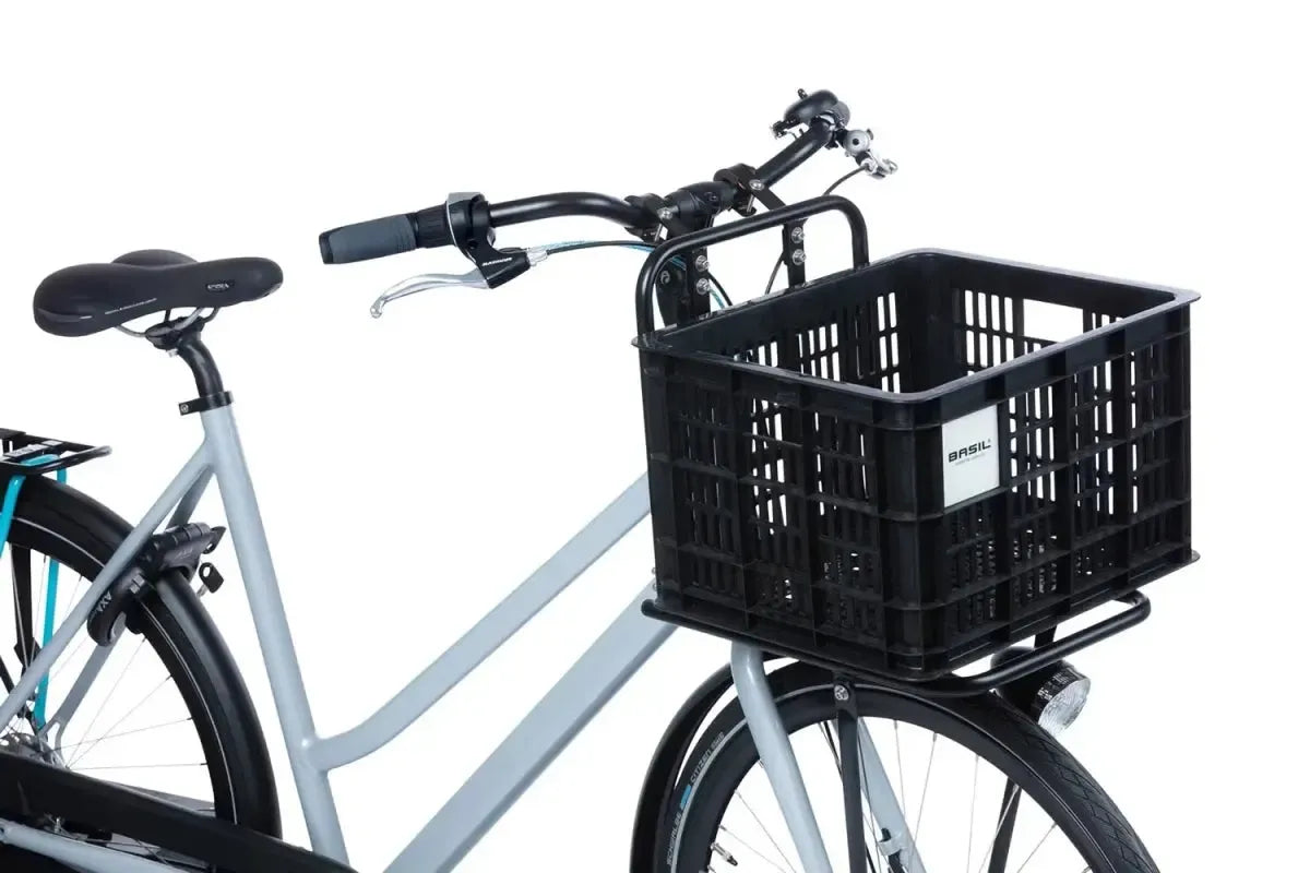 Recycled Bicycle Crate in Black