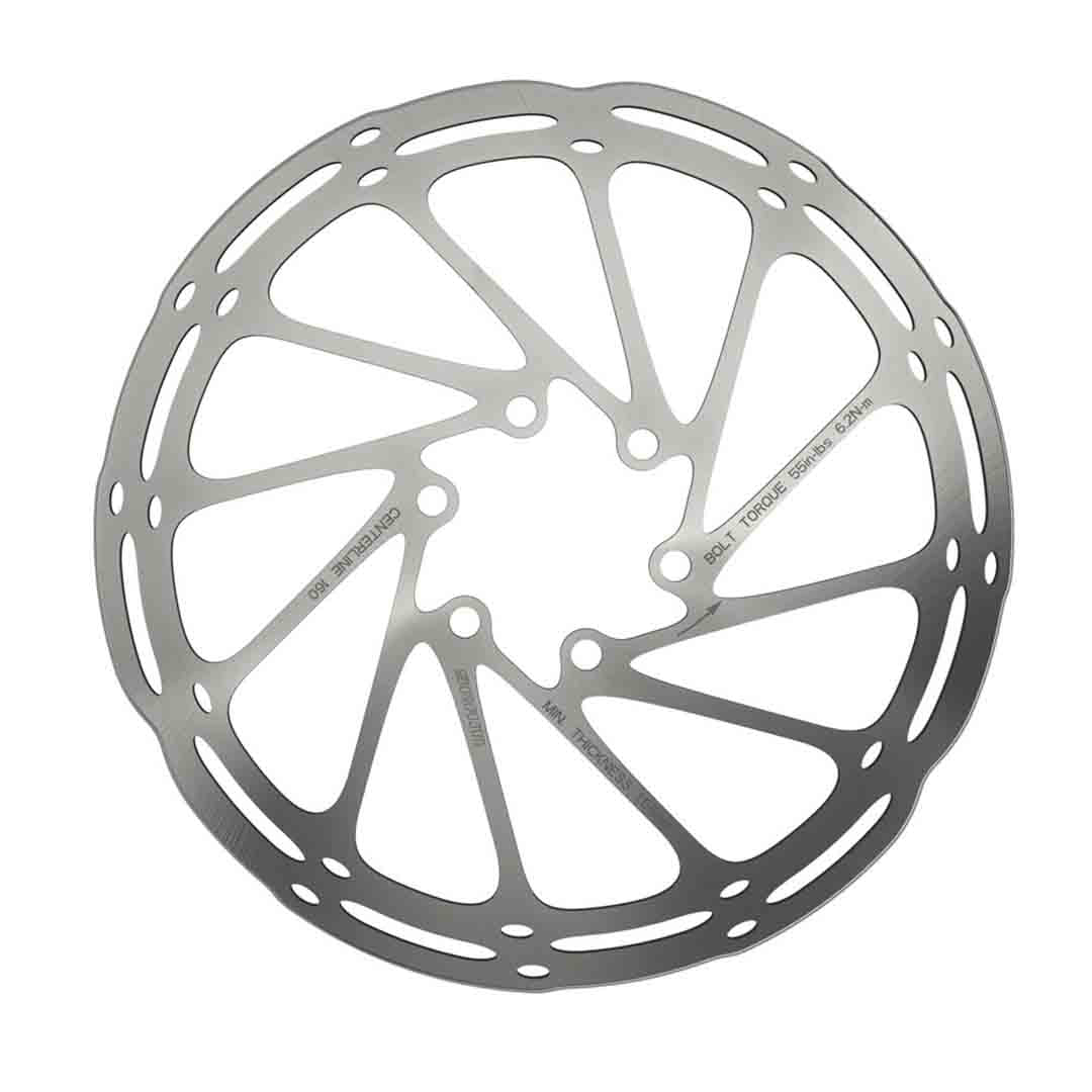 Rotor Centerline 160mm Rounded 6 Bolt