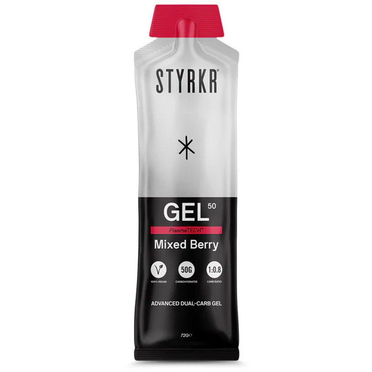 Styrkr Gel50 Mixed Berry Dual-Carb Energy Gel