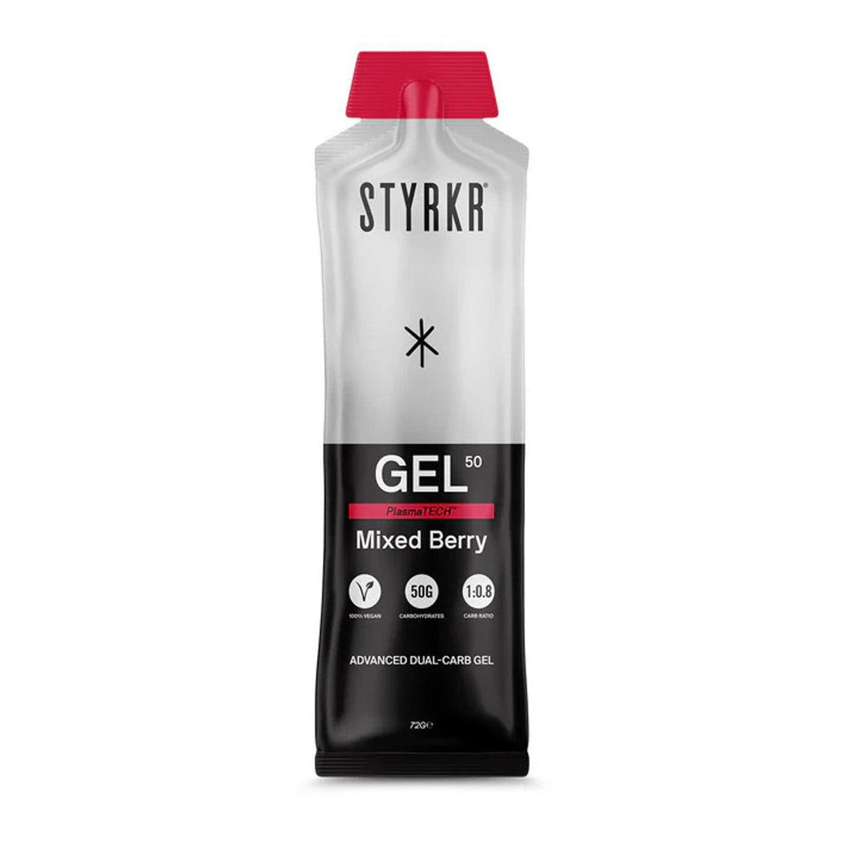 Styrkr Gel50 Mixed Berry Dual-Carb Energy Gel