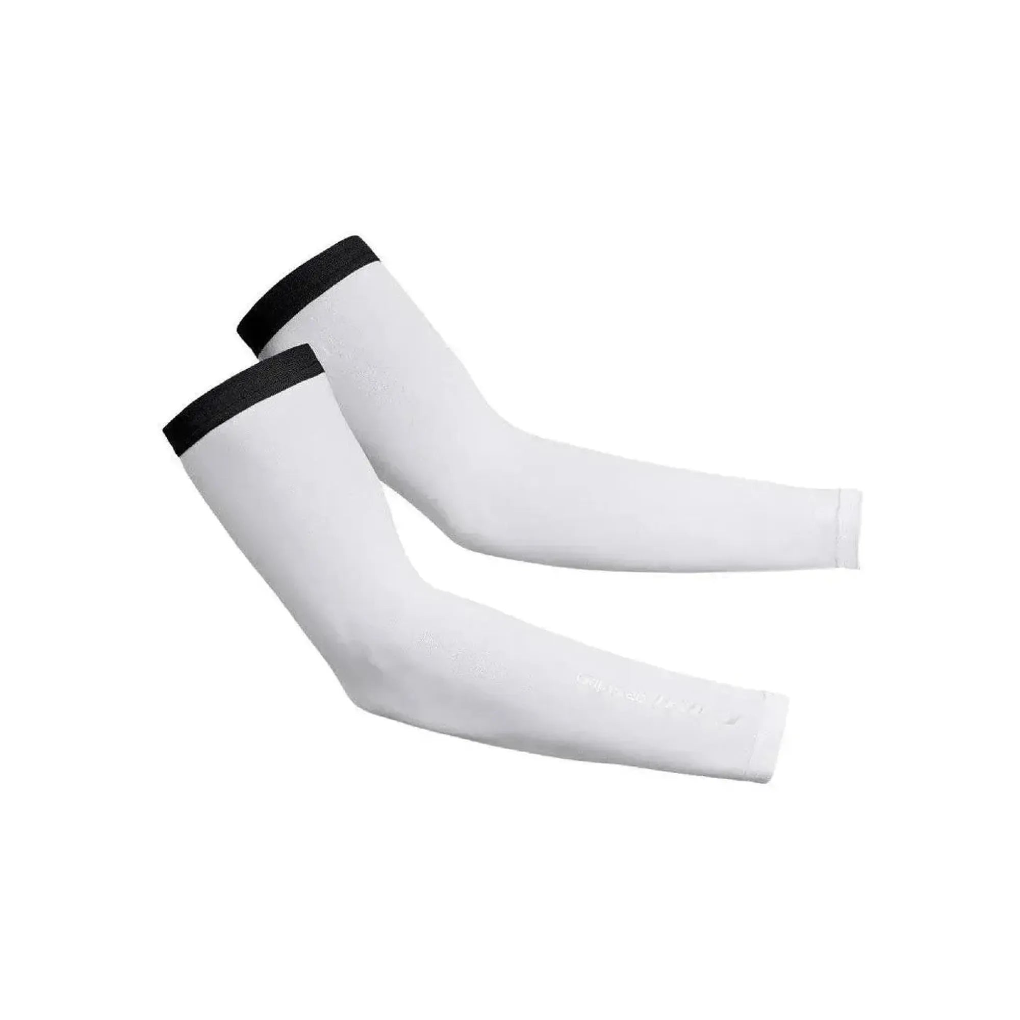 UV Sleeves UPF 50+ White-Arm Warmers-bikeNOW
