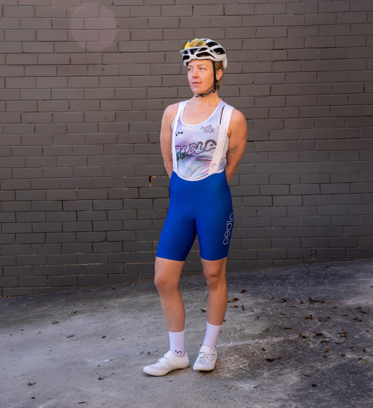 Women's SuperFIT 2.0 Bib Short in Cobalt