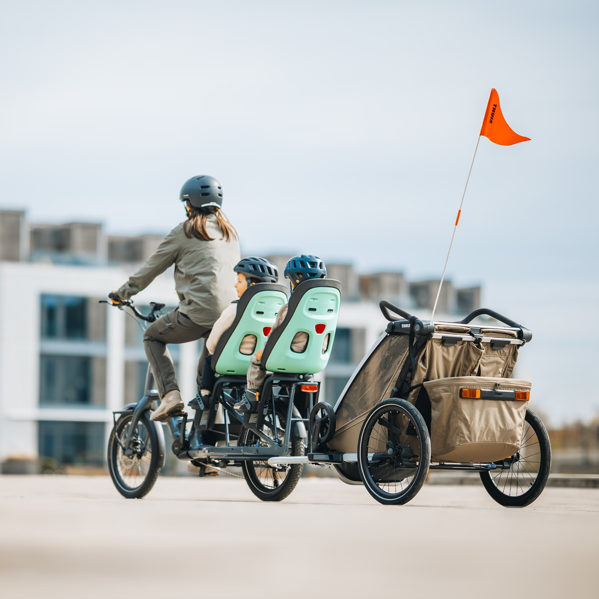 Yepp Nexxt 2 Maxi Rack-Mounted Children's Bike Seat