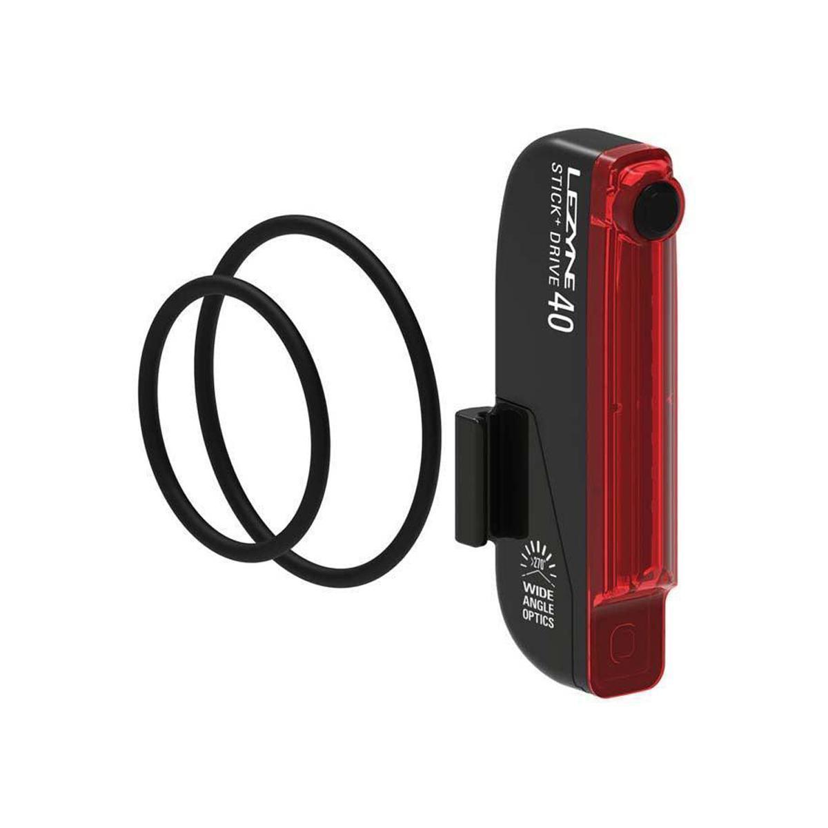40 LUMEN USB RECHARGEABLE REAR LIGHT, MAGNETIC CLIP MOUNT
