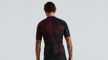 Men's SL+ Logo Stripe Short Sleeve Jersey
