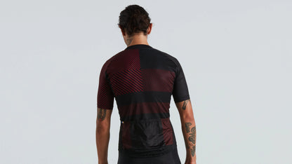 Men's SL+ Logo Stripe Short Sleeve Jersey