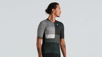 Men's SL+ Logo Stripe Short Sleeve Jersey