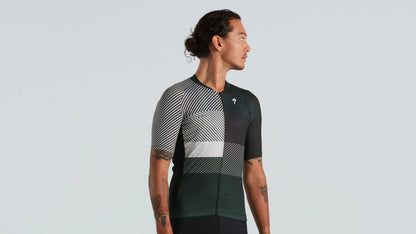 Men's SL+ Logo Stripe Short Sleeve Jersey