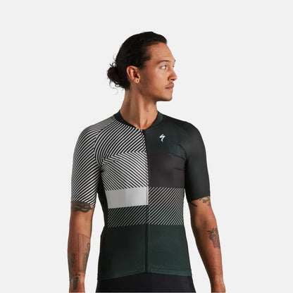 Men's SL+ Logo Stripe Short Sleeve Jersey