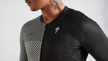 Men's SL+ Logo Stripe Short Sleeve Jersey