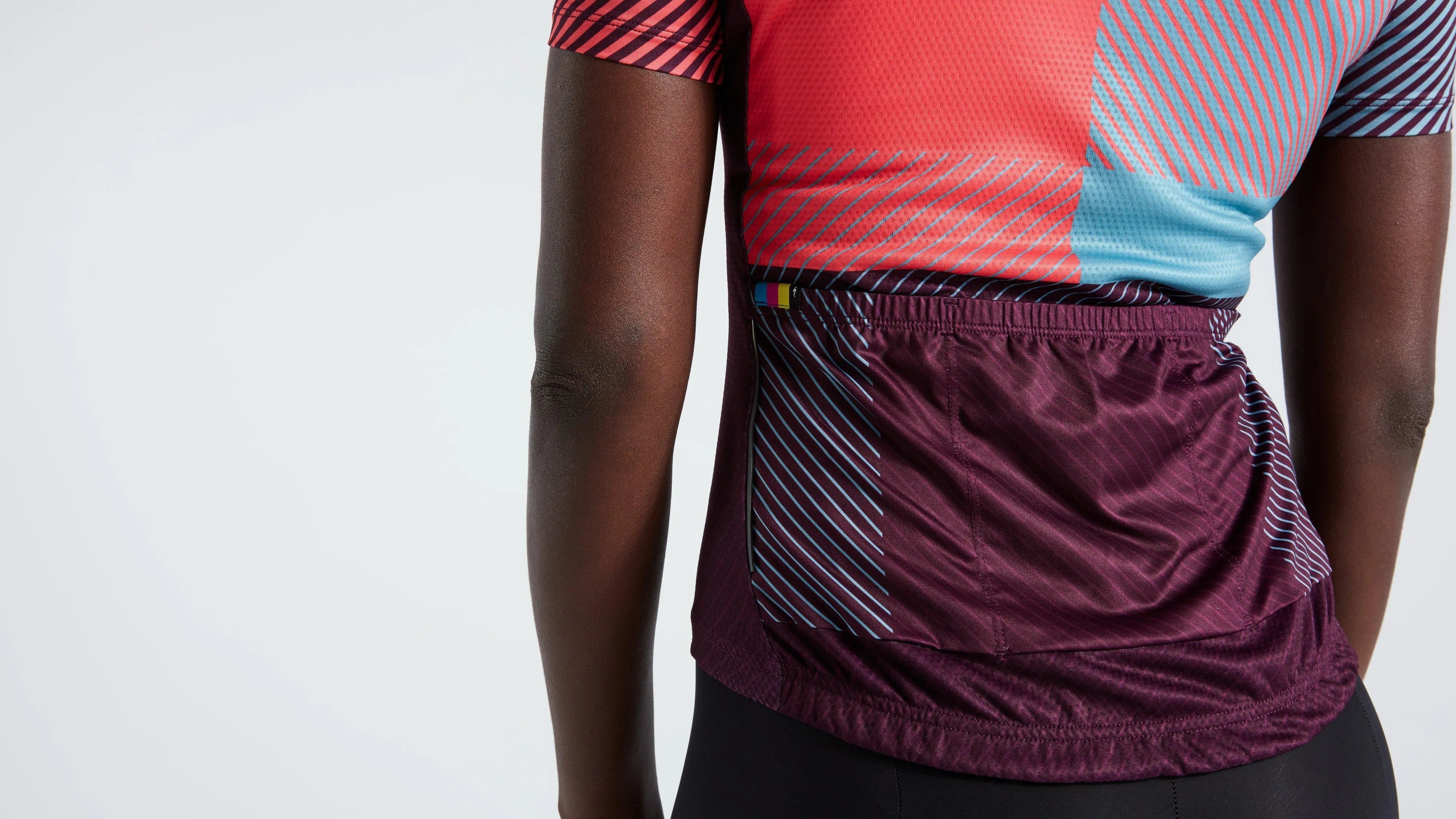 Women's SL+ Logo Stripe Short Sleeve Jersey