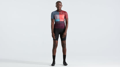 Women's SL+ Logo Stripe Short Sleeve Jersey