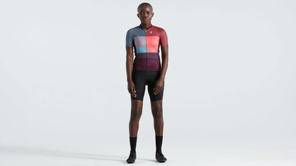 Women's SL+ Logo Stripe Short Sleeve Jersey
