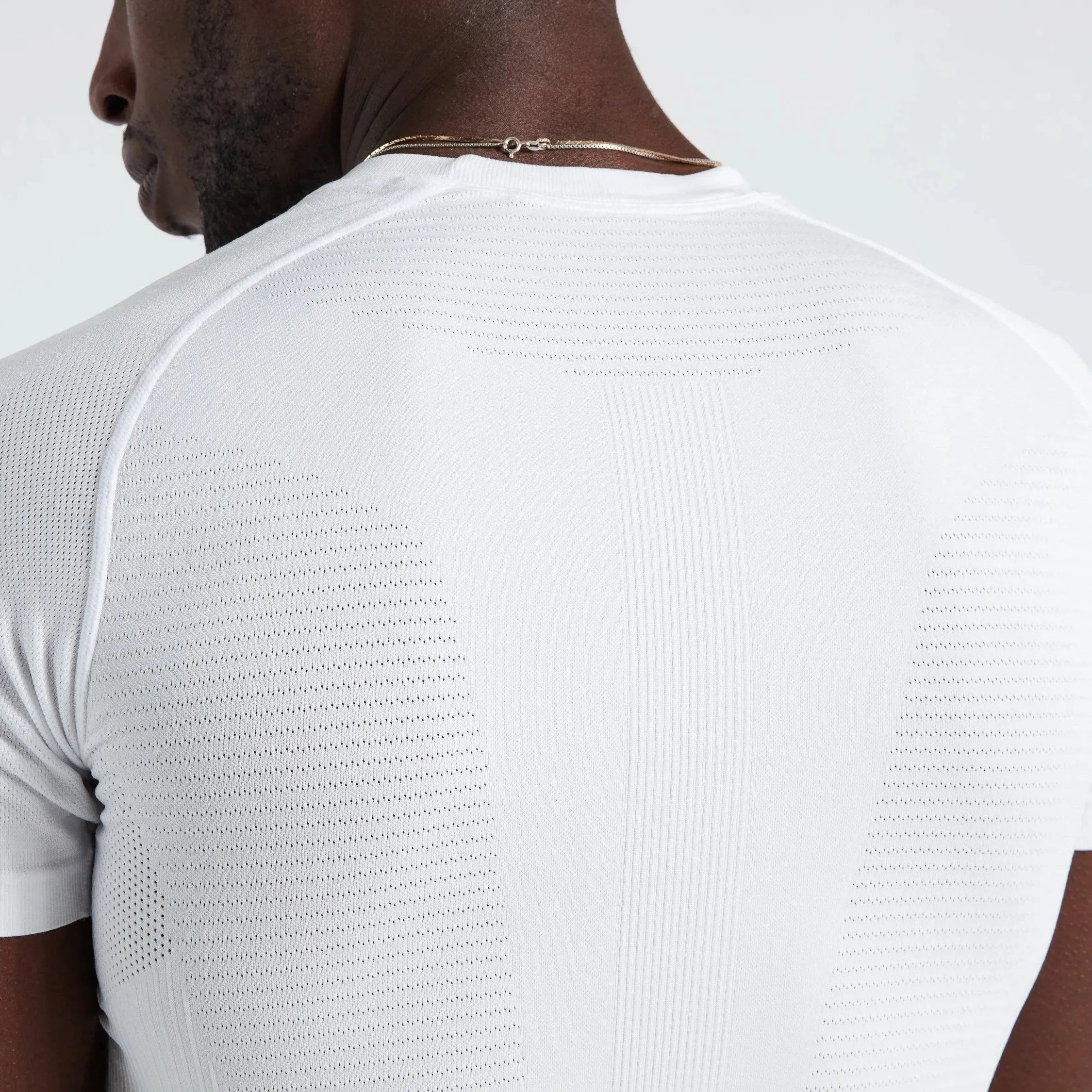 Men's Seamless Light Short Sleeve Base Layer