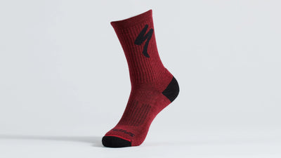Merino Midweight Tall Logo Socks
