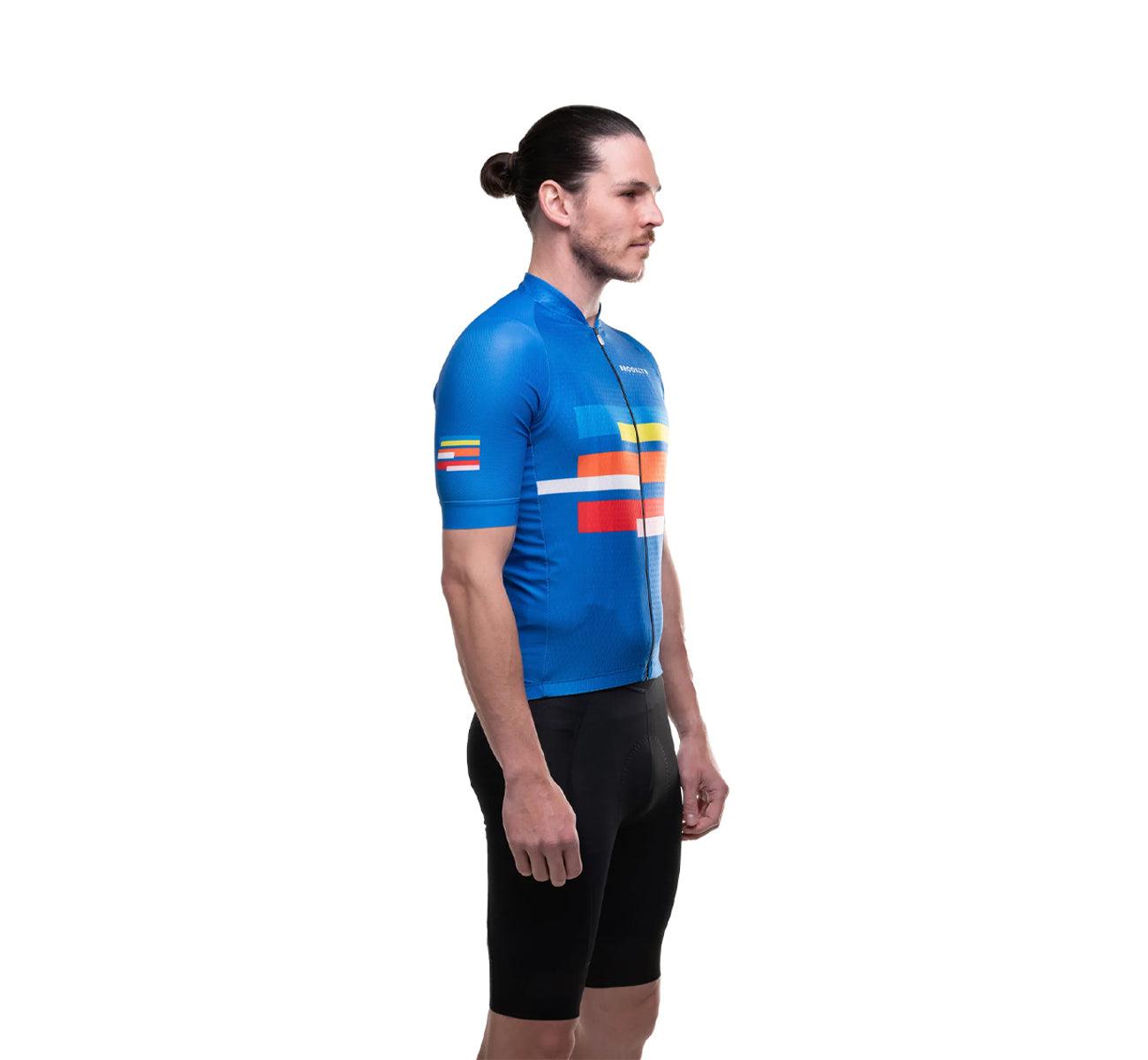 Blocks Out of the Blue Royal Pro Jersey-Jerseys-bikeNOW