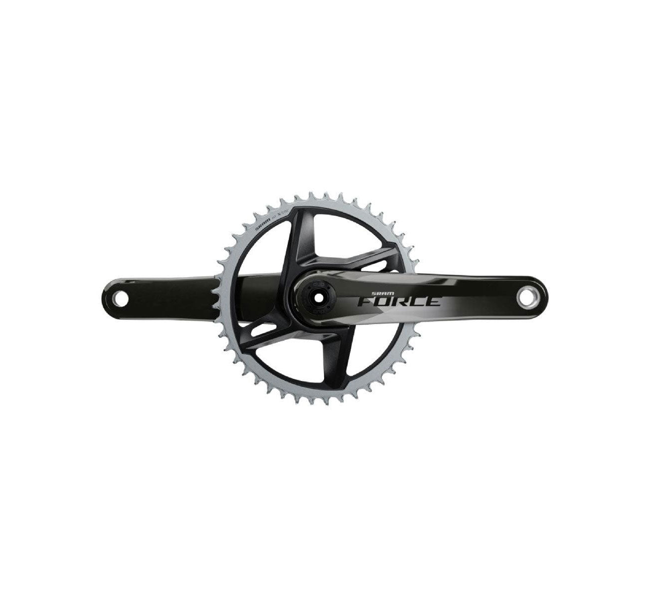 Crankset Force 1X Wide D1 DUB Gloss (No BB)-Chainrings-bikeNOW