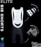 Elite Bib Black-Bibs & Shorts-bikeNOW