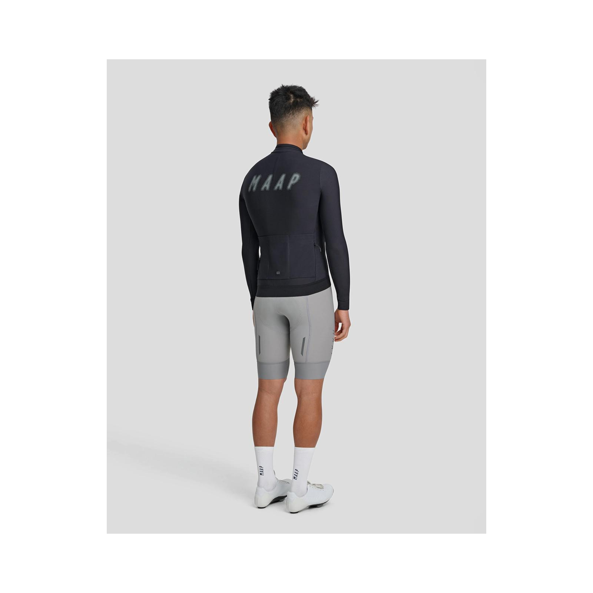 Halftone Thermal Pro Long Sleeve Jersey-Jerseys-bikeNOW