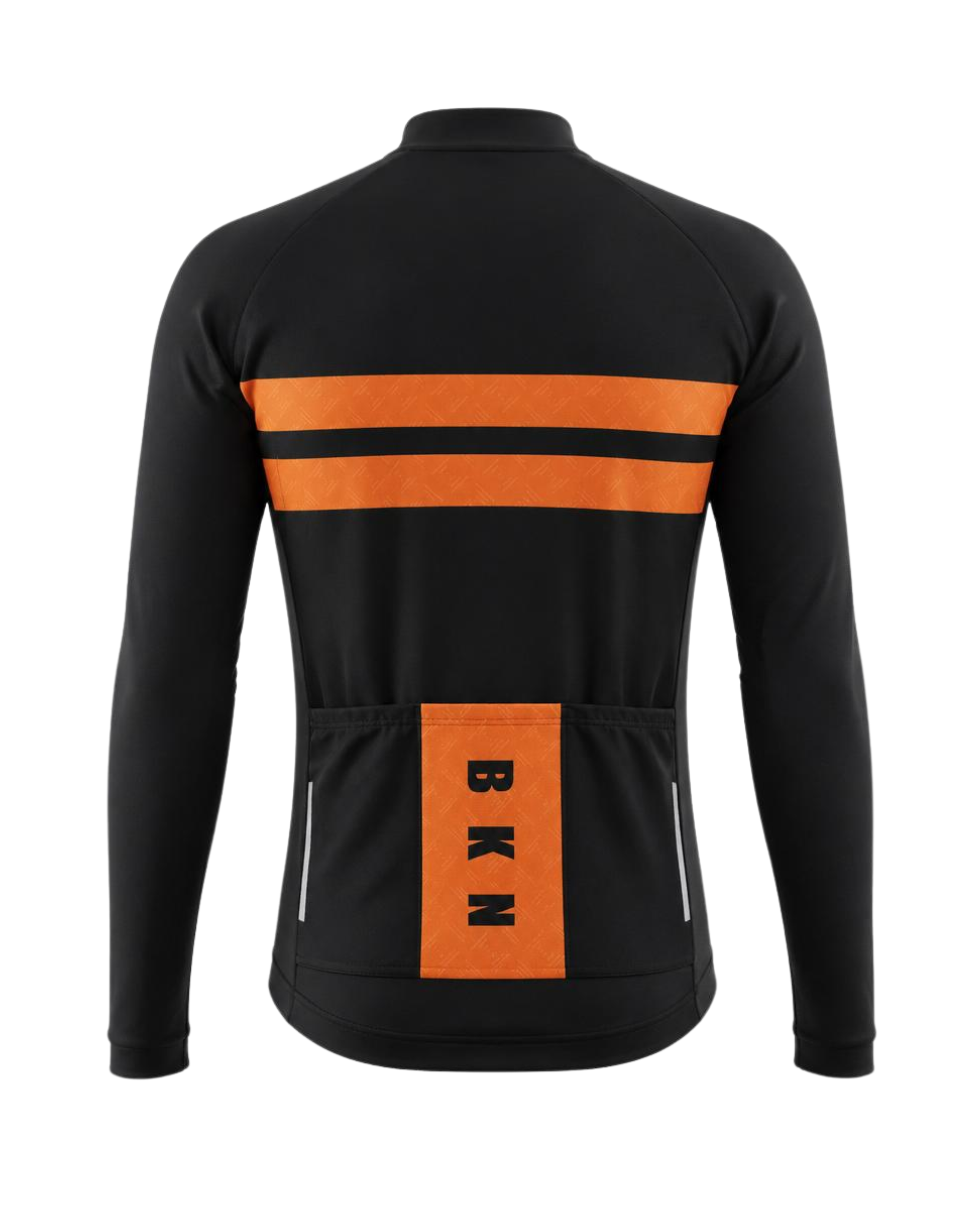 Men's Pro LS Thermal Jacket in Black & Orange