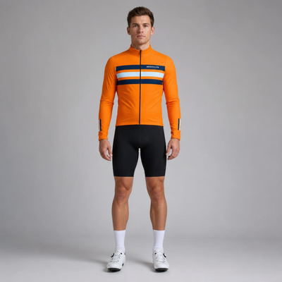 Men's Pro LS Thermal Jacket in Bright Orange