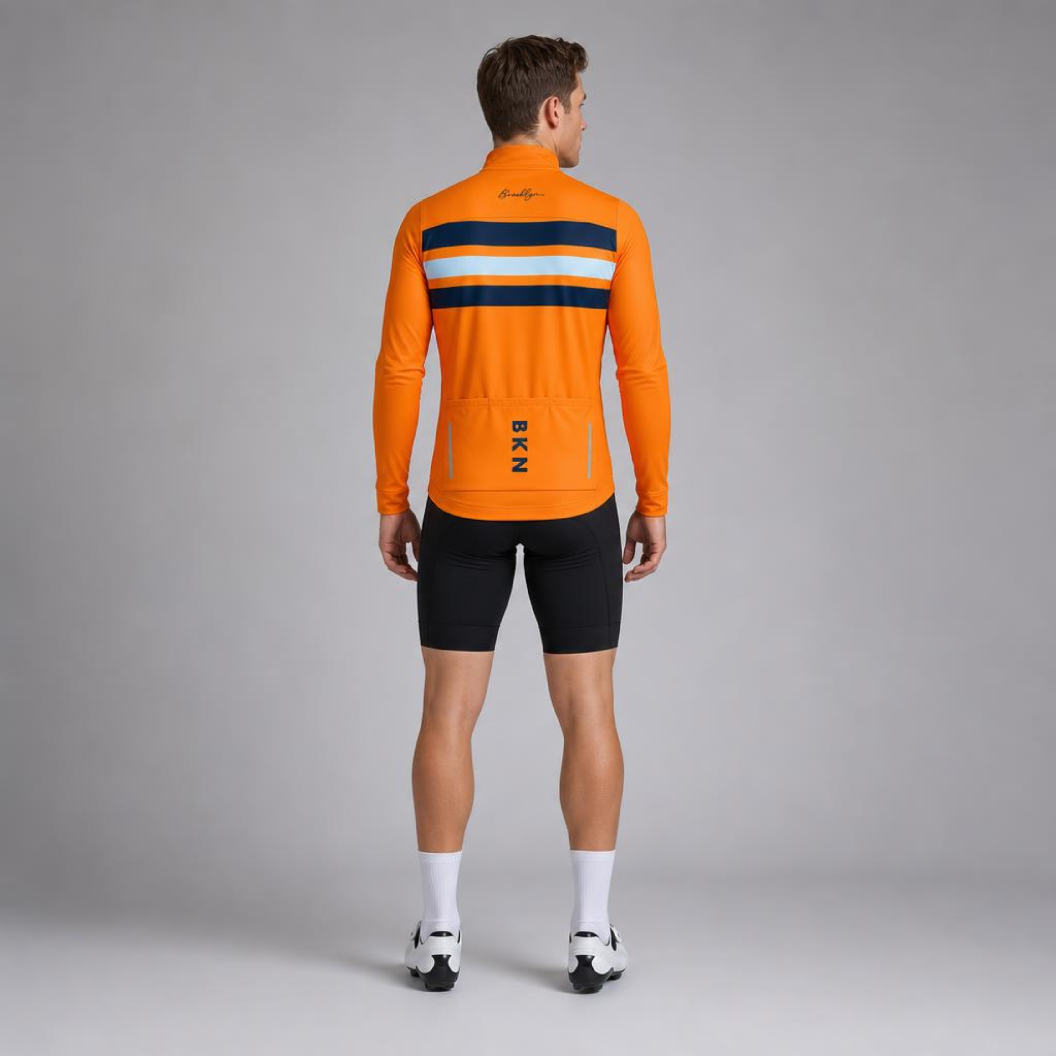 Men's Pro LS Thermal Jacket in Bright Orange