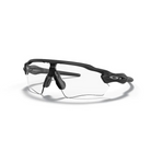 Radar Ev Path Steel - Clear Black Iridium Photochromic Lens