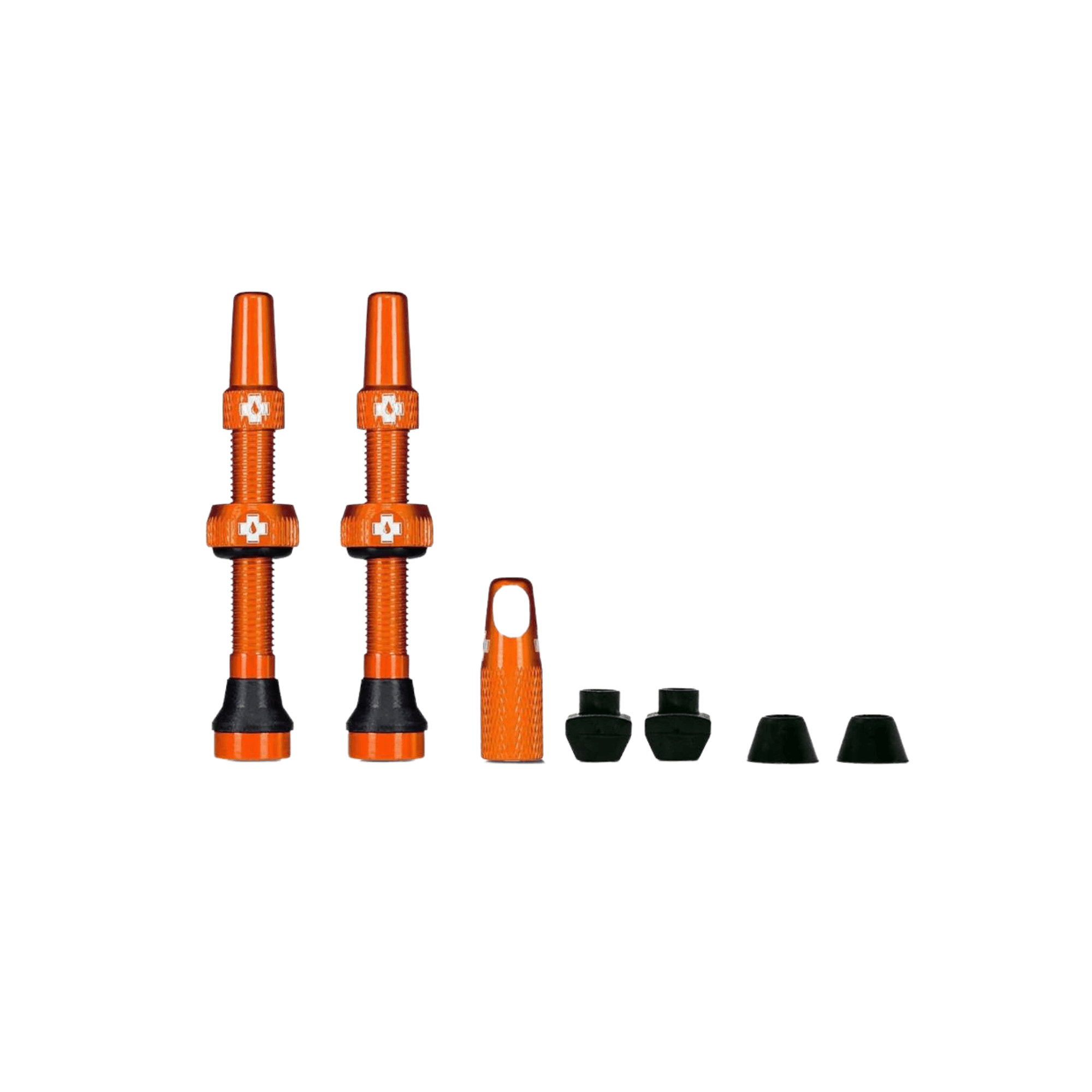 Tubeless Valve Kit 44mm Orange