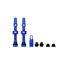 Tubeless Valve Kit 44mm Blue