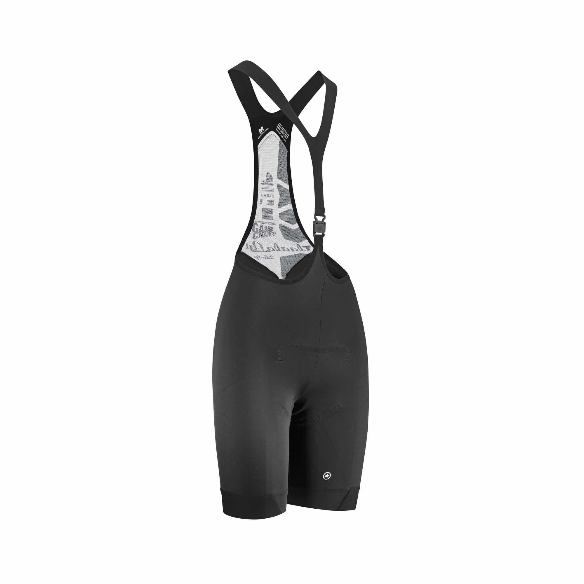 Women's T.Laalalai S7 Block Black Bib Shorts-Bibs & Shorts-bikeNOW