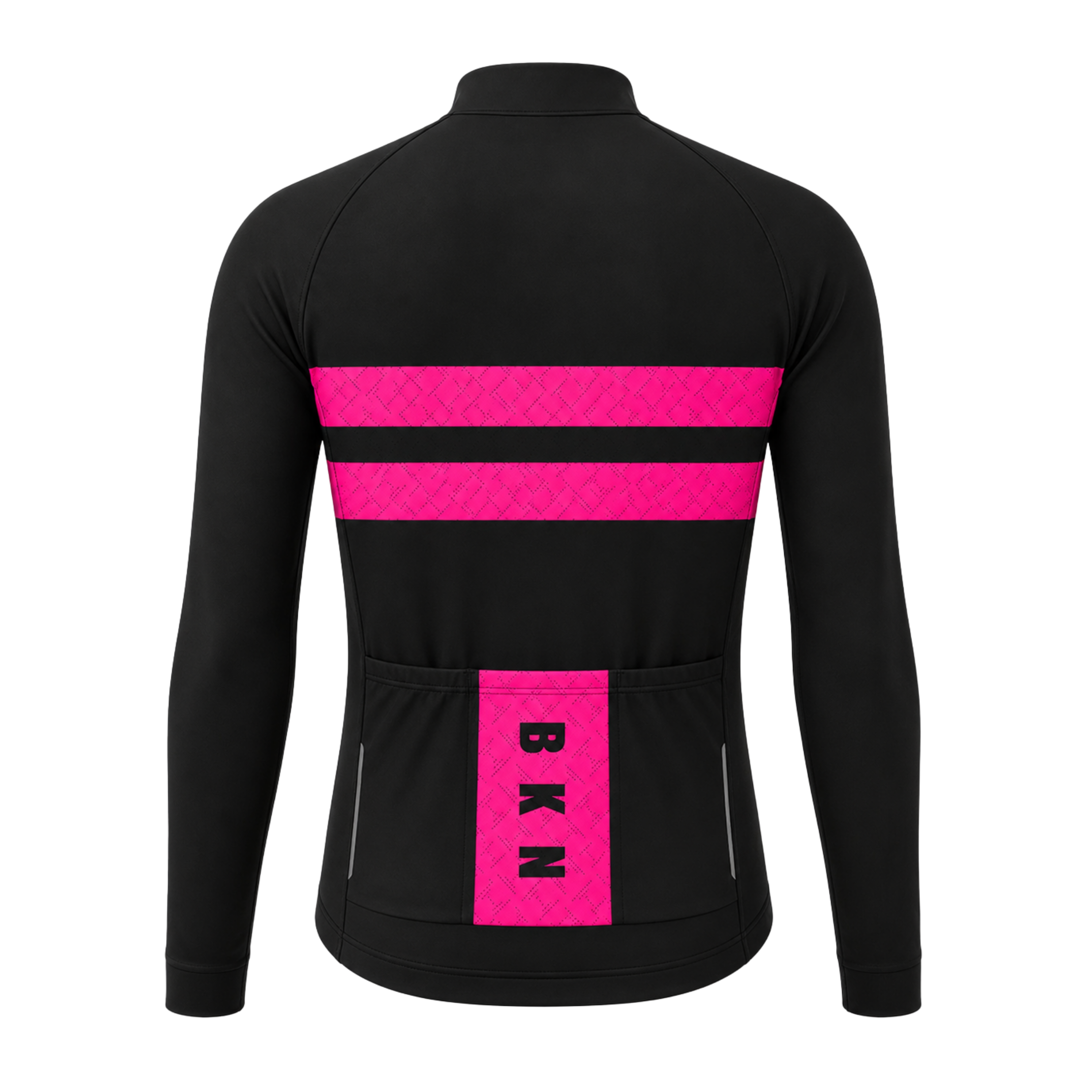 Women's Pro LS Thermal Jacket in Black & Pink