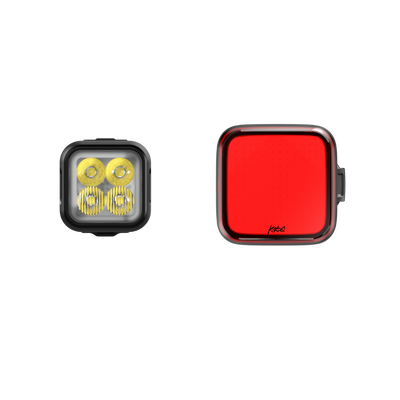 Blinder 1000 & Blinder Square Bike Light Set | 1000 / 100 Lumens