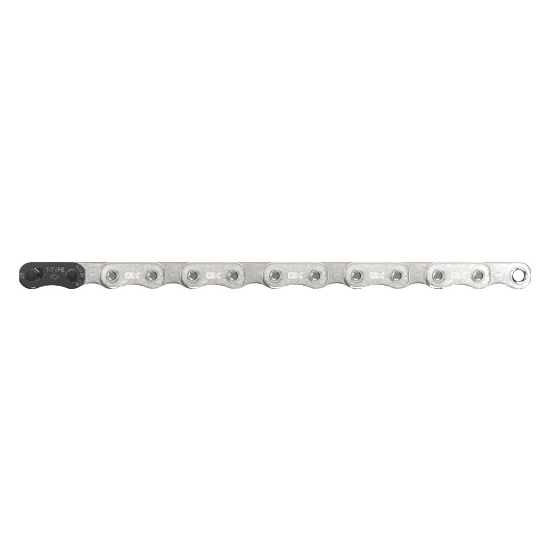 Chain GX T-Type Eagle Silver SolidPin 126 links w/PowerLock