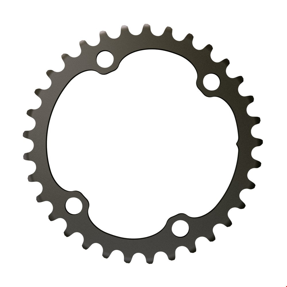 CHAIN RING 33T 107 BCD 2X FORCE BLAST BLACK