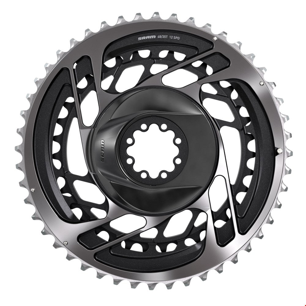 CHAIN RING 46T 33T DM KIT NON-POWER RED POLAR GREY