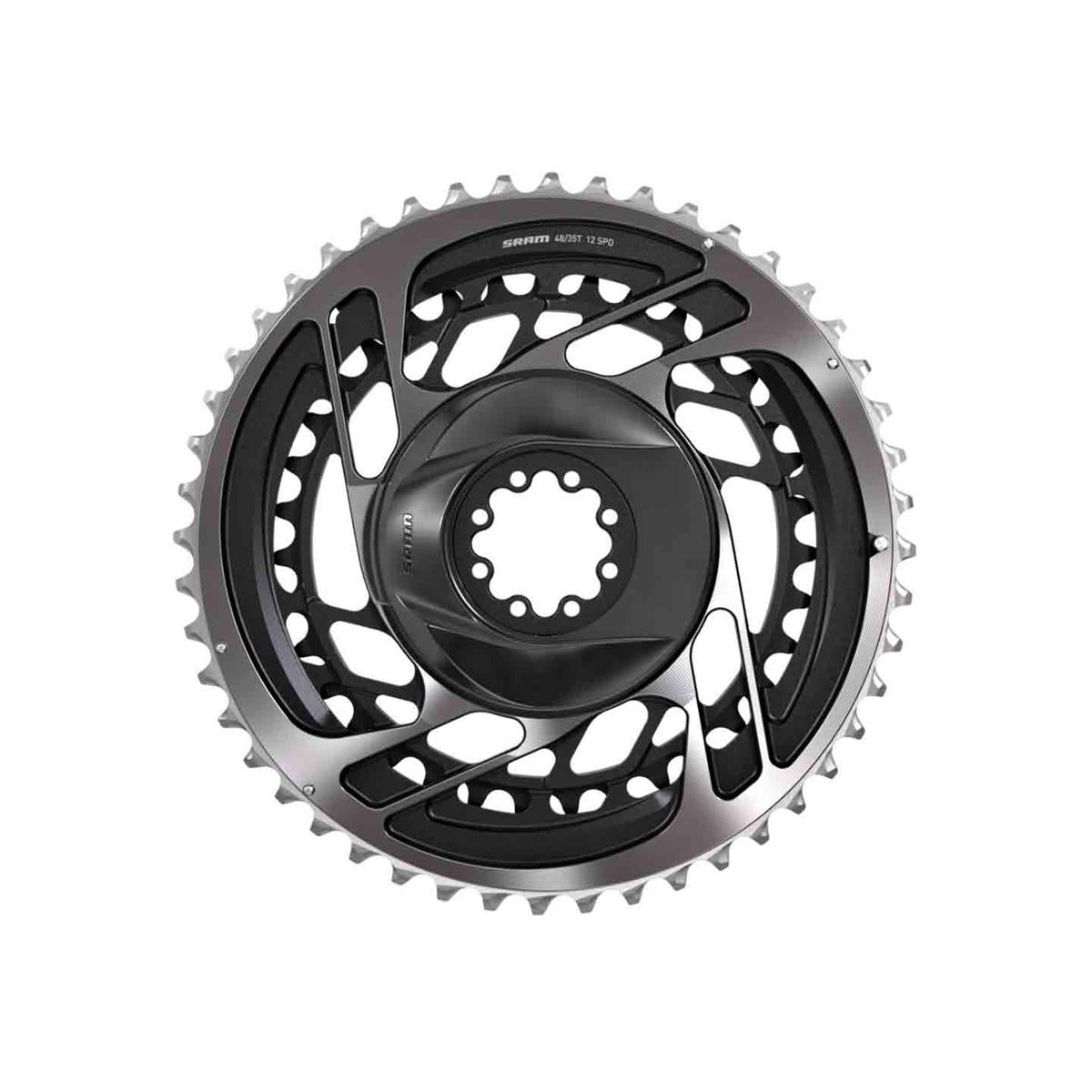 CHAIN RING 48T 35T DM KIT NON-POWER RED POLAR GREY