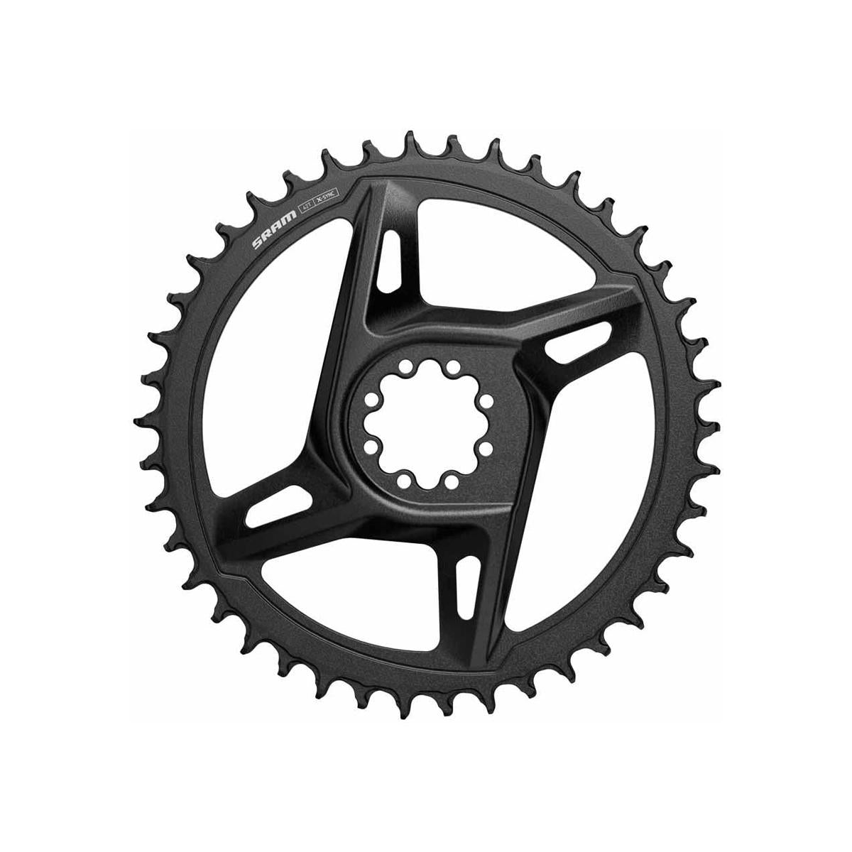 CHAIN RING ROAD 42T DM X-SYNC 6.5MM OFFSET - BLACK (RIVAL E1