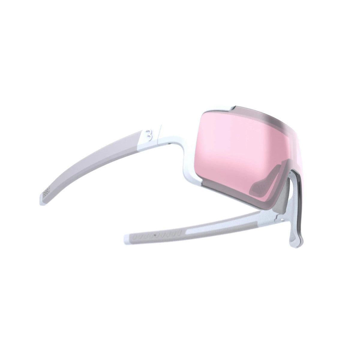 Chester Narrow Sports Glasses White/Pink
