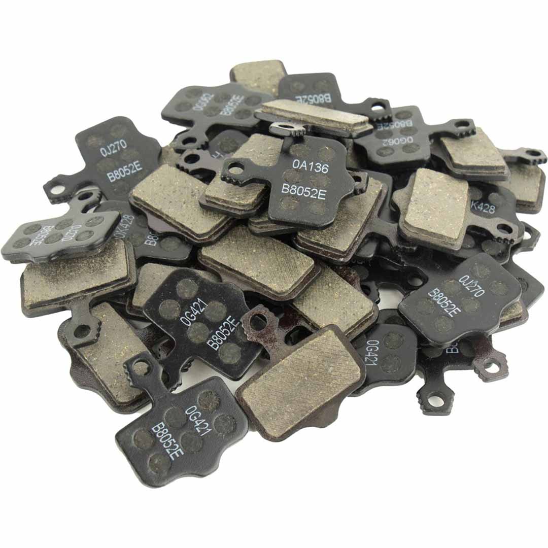 DISC BRAKE PADS - ORGANIC/STEEL, QUITE (20 SETS) - 2 PIECE R