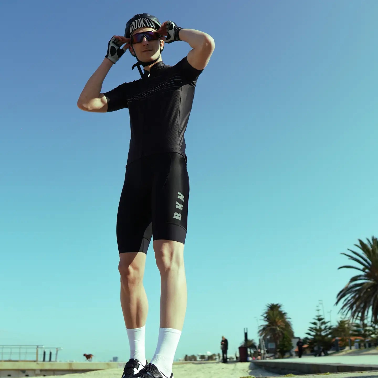 Men's Mens Elite Bib in Black