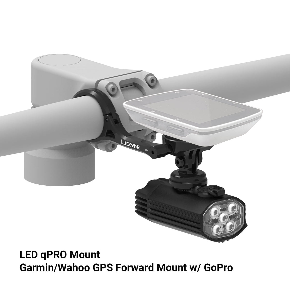 LED PRO MOUNT - ALLOY QUICK RELEASE GoPro MOUNT