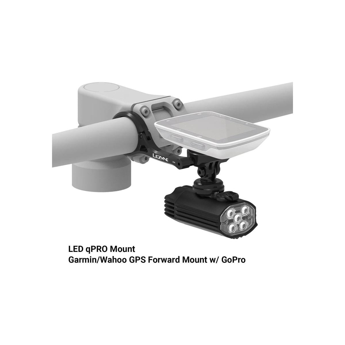 LED PRO MOUNT - ALLOY QUICK RELEASE GoPro MOUNT